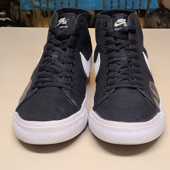 Nike SB Blazer Mid Court casual streetwear sneakers size 14 - Picture 3 of 9